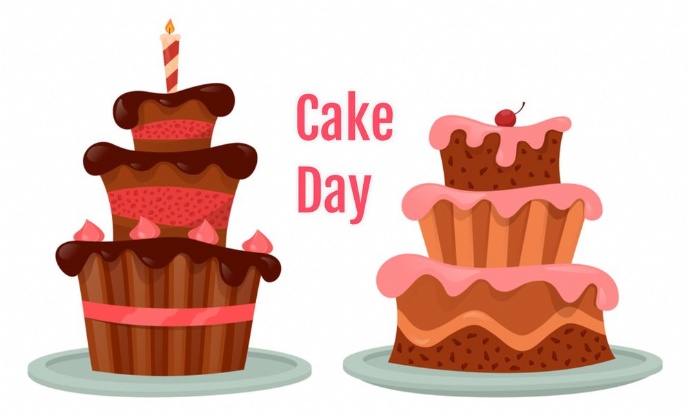 Chocolate Cake Day Post Template | PosterMyWall